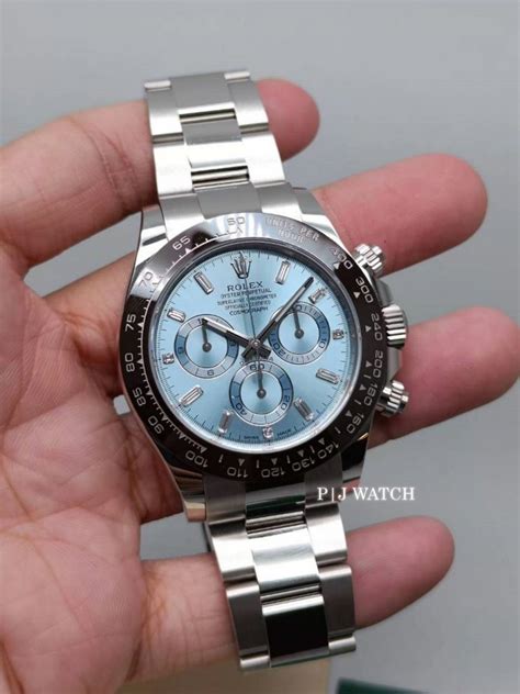 rolex daytona ice blue manual